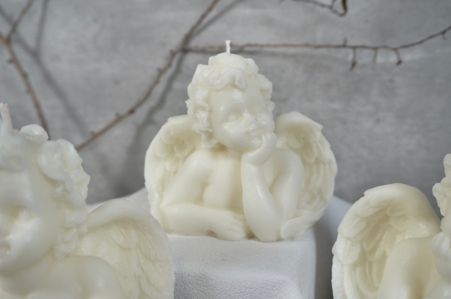 Angel Candle, Handmade Candle, Soy Wax Candle, Valentine's Day Candle, Angel Cupid Candle, Cupid Candle