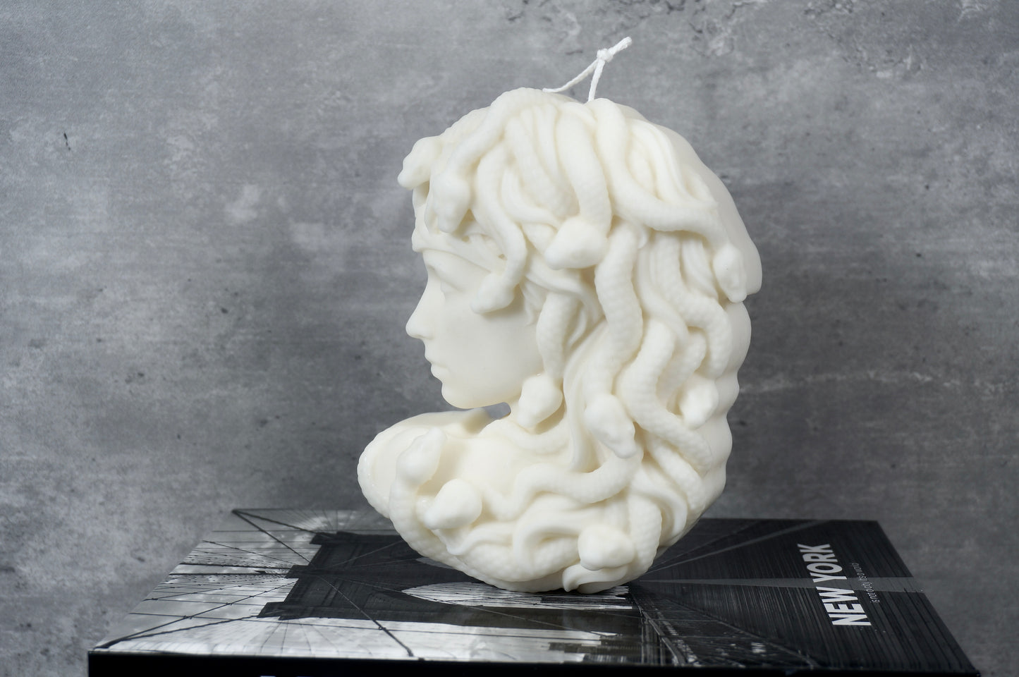 Medusa 3D Candle - Woman with snakes - Shaped Candle - Sculptural Candle - House warming Gift - Home Decor